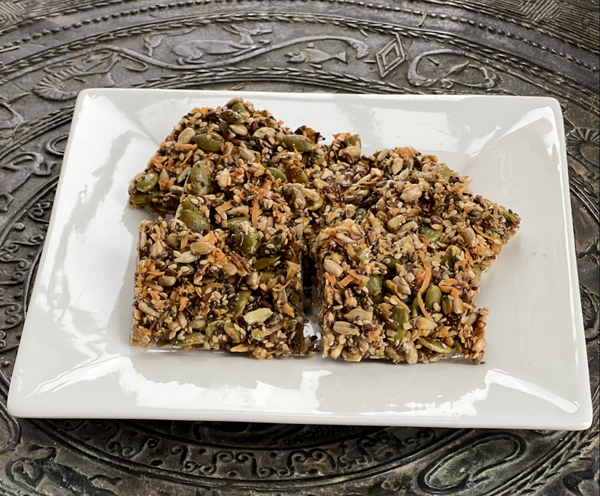 Maple Syrup Seed Bars