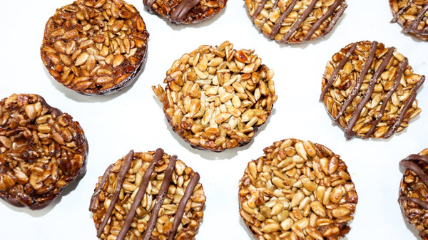 Sunflower Seed Chocolate Bites