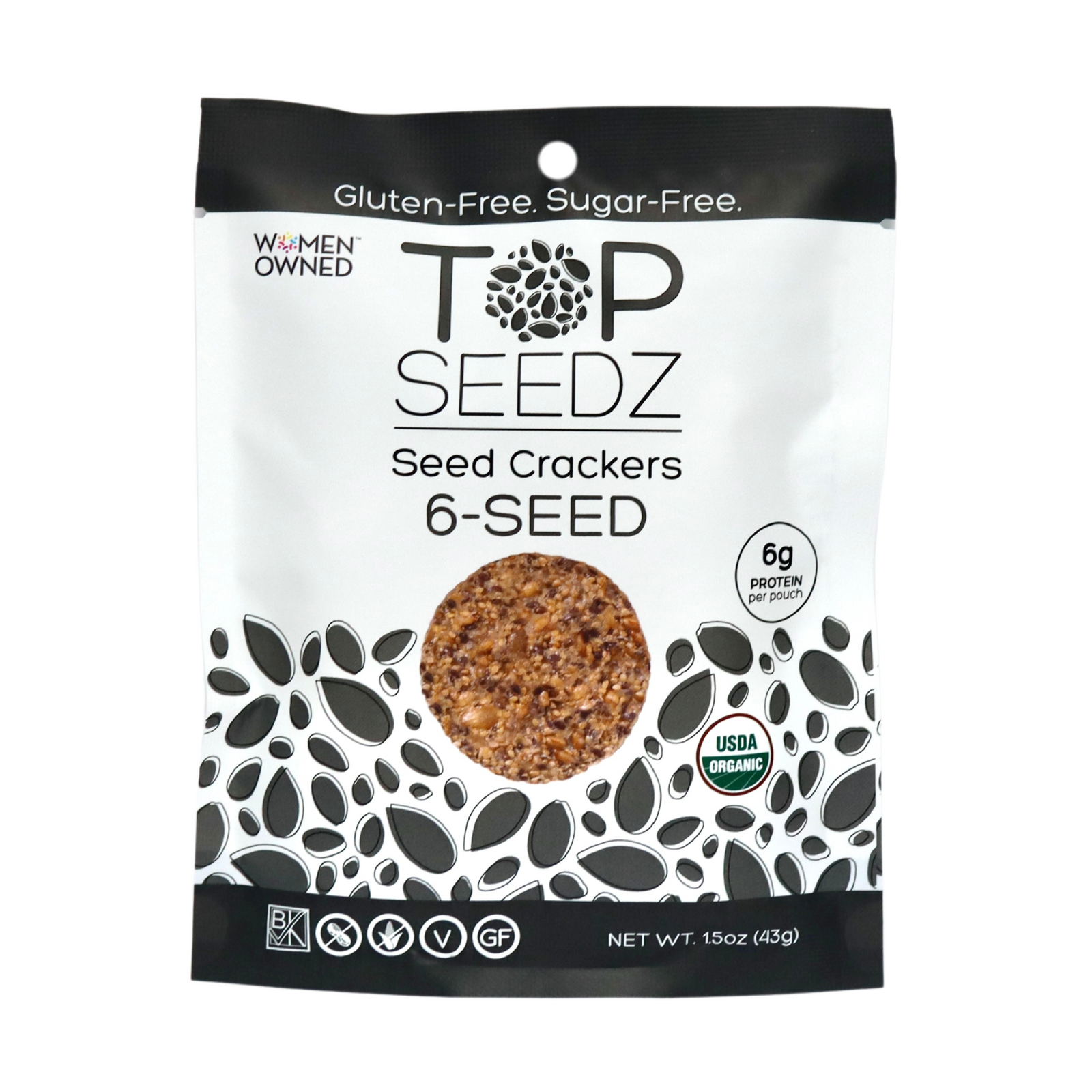 SEED 商品 6-Seed Crackers Grab & Go - 6 Pack – Top Seedz