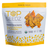 Black Pepper & Turmeric Crackers - 6 Pack