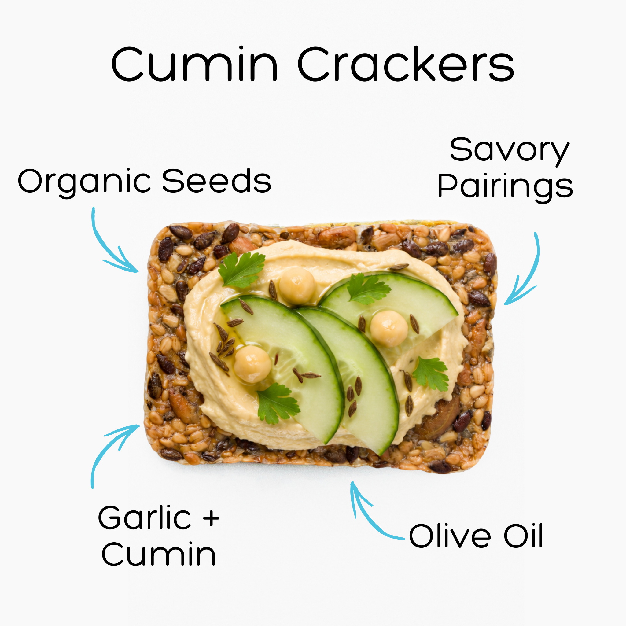Cumin Crackers