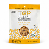 Black Pepper & Turmeric Crackers Grab & Go - 6 Pack