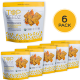 Black Pepper & Turmeric Crackers - 6 Pack