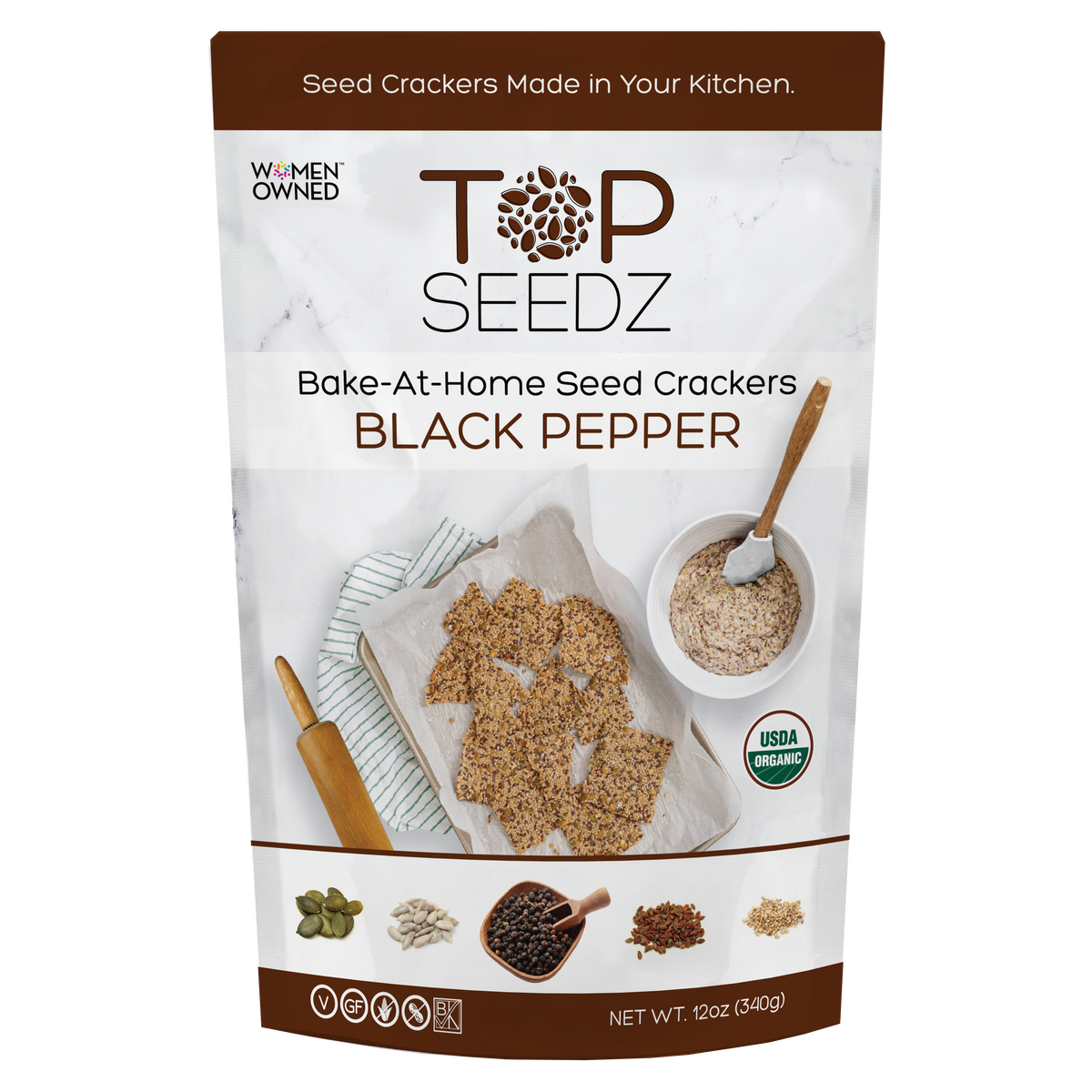 Bake-At-Home Cracker Mixes – Top Seedz