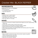 Black Pepper | Bake-At-Home Cracker Mix