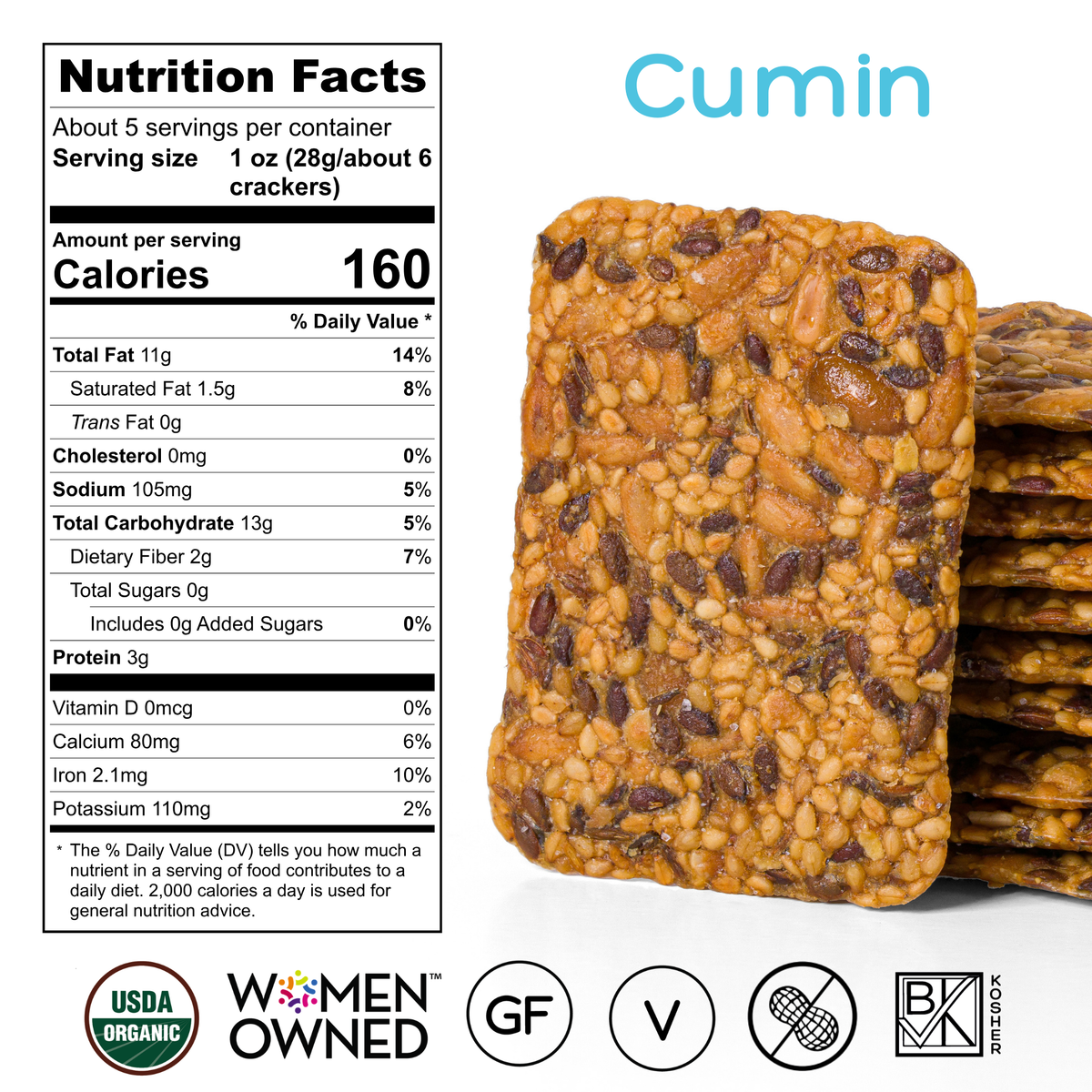 Cumin Crackers