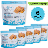 Cumin Crackers - 6 Pack