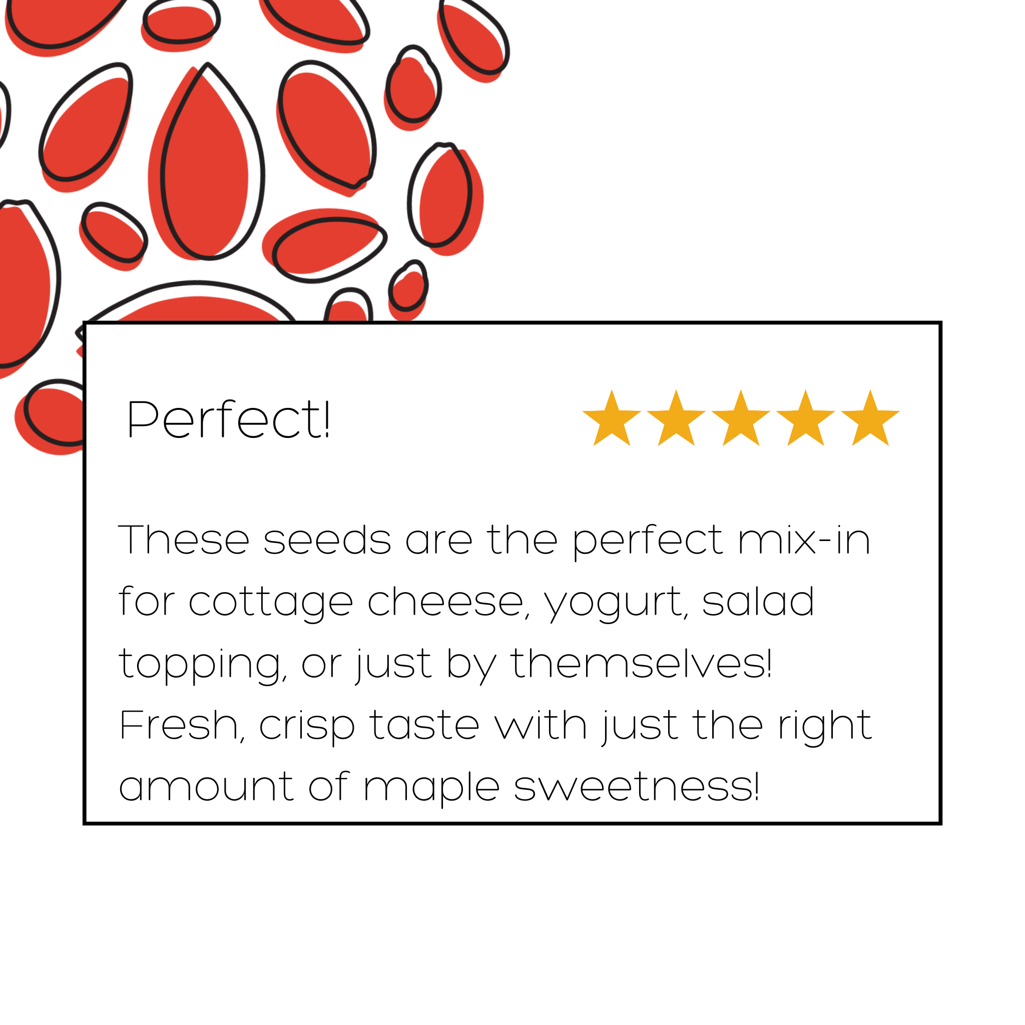 Maple Magic Roasted Seeds