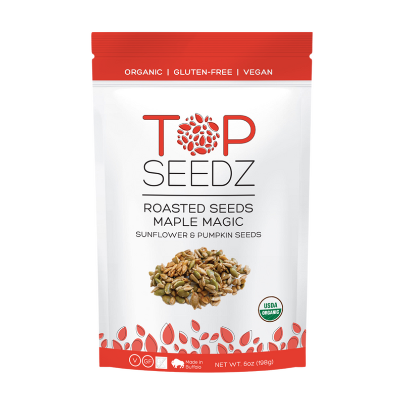 Sea Salt & Maple Magic Roasted Seeds - 6 Pack
