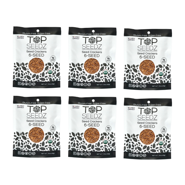 6-Seed Crackers Grab & Go - 6 Pack