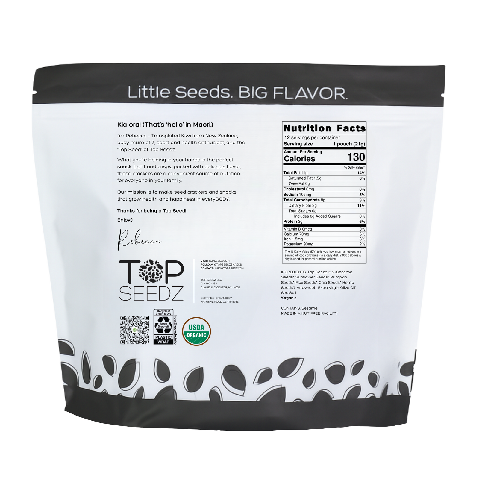 Family Pack | 6-Seed Crackers – Top Seedz