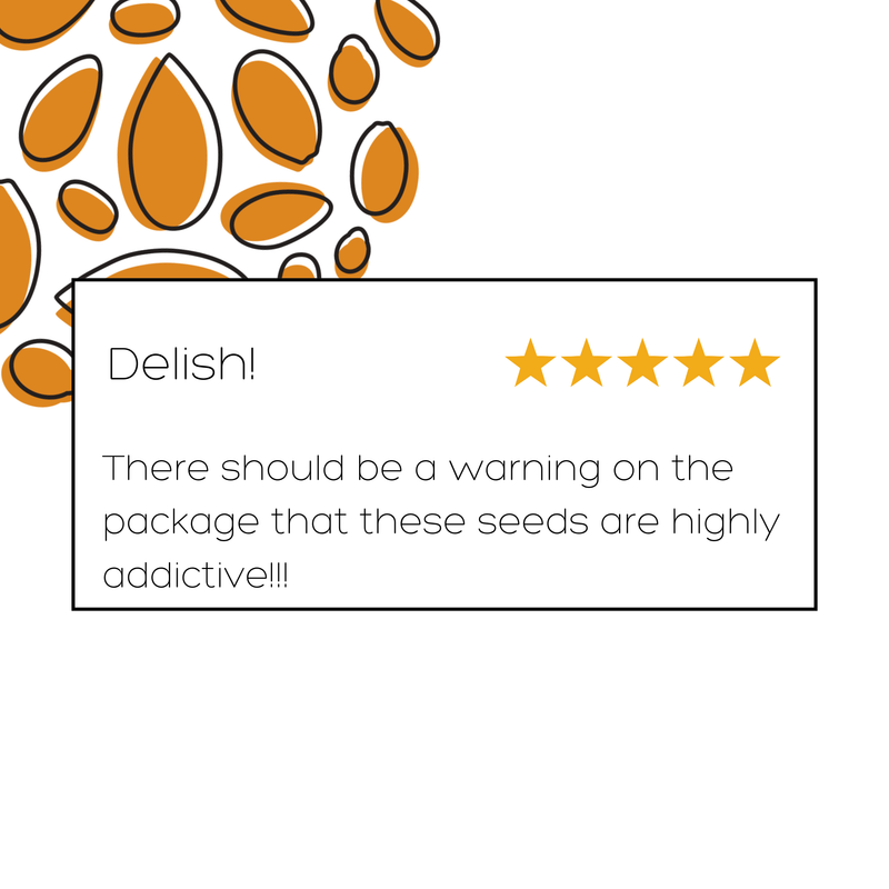 Pumpkin Spice Roasted Seeds