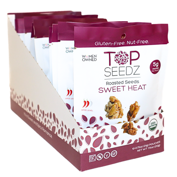 Sweet Heat Roasted Seeds Counter Display