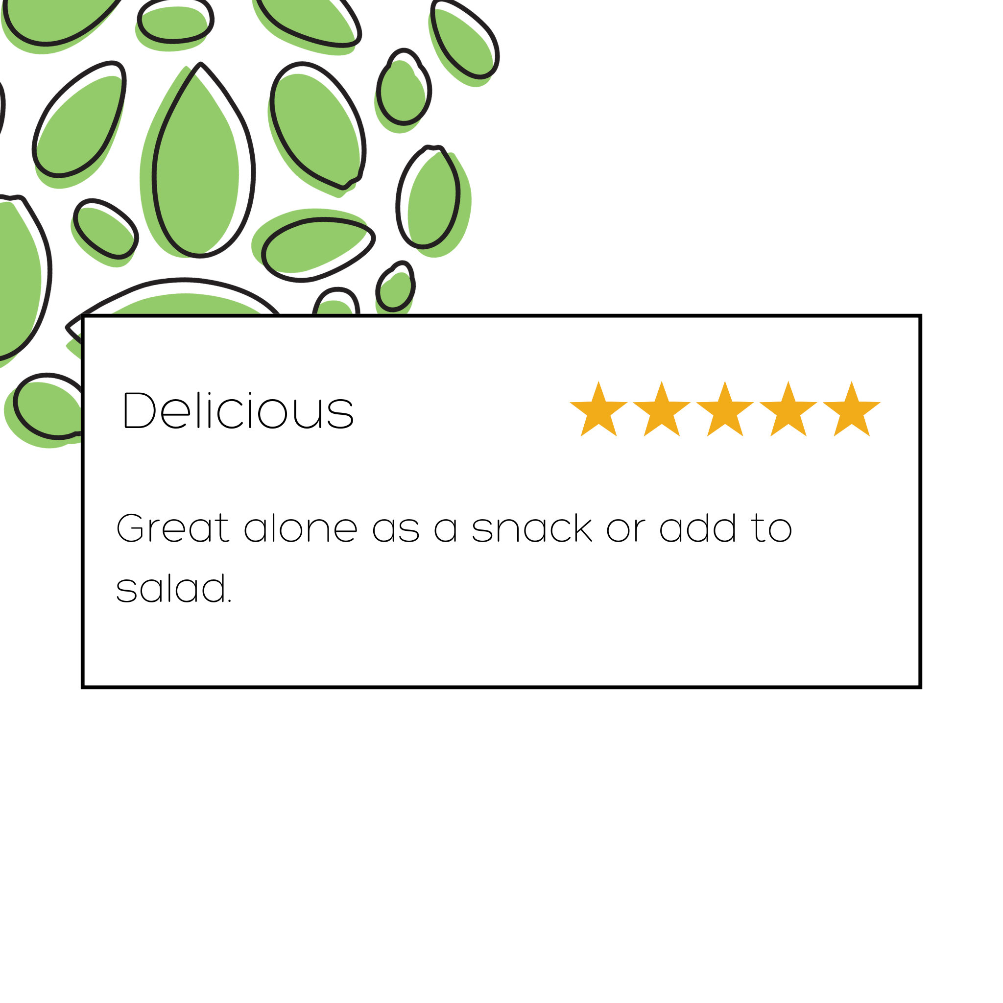 Sea Salt Roasted Seeds