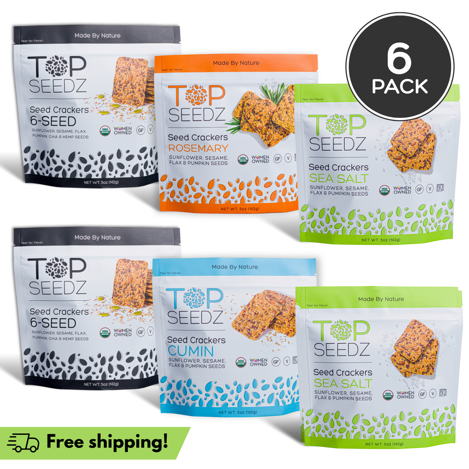 Savory Sensation - 6 Pack – Top Seedz
