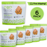 Sea Salt Crackers - 6 Pack