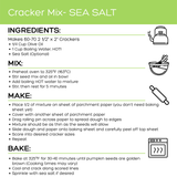 Sea Salt | Bake-At-Home Cracker Mix