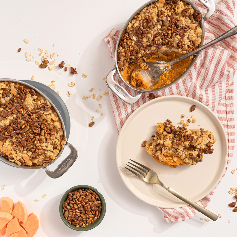 Pumpkin Spice Roasted Seeds Counter Display