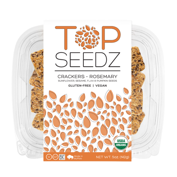 Top Seedz Rosemary Crackers