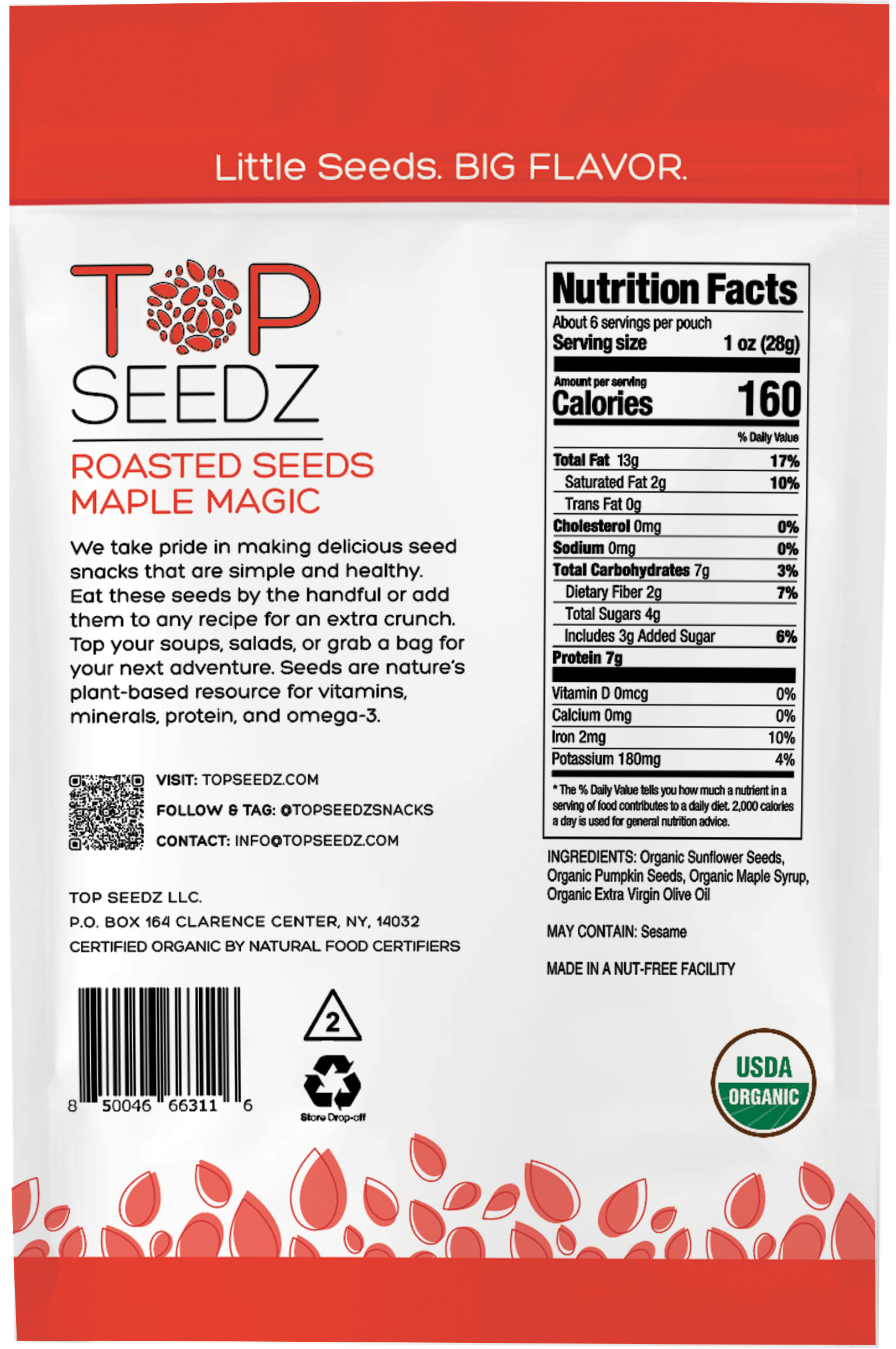 Maple Magic Roasted Seeds