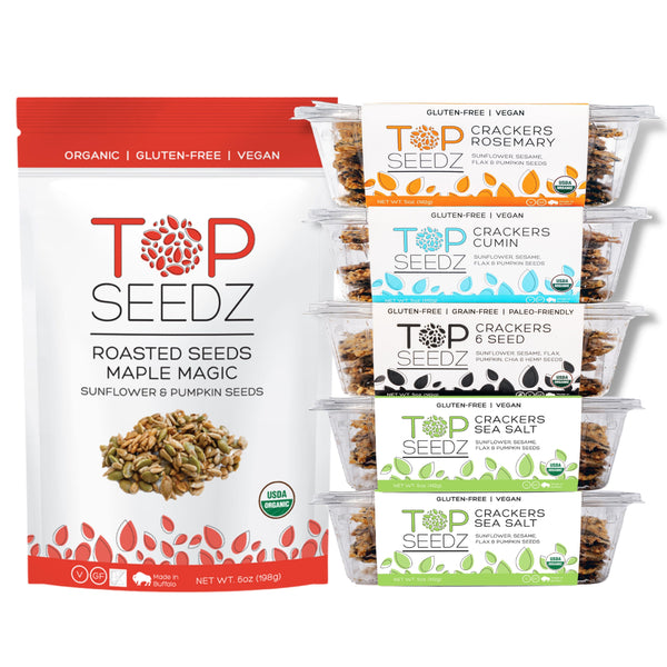 SEEDまとめ売り⑤ Milled Flaxseed Sunflower Pumpkin & Chia Seeds & Goji Berries