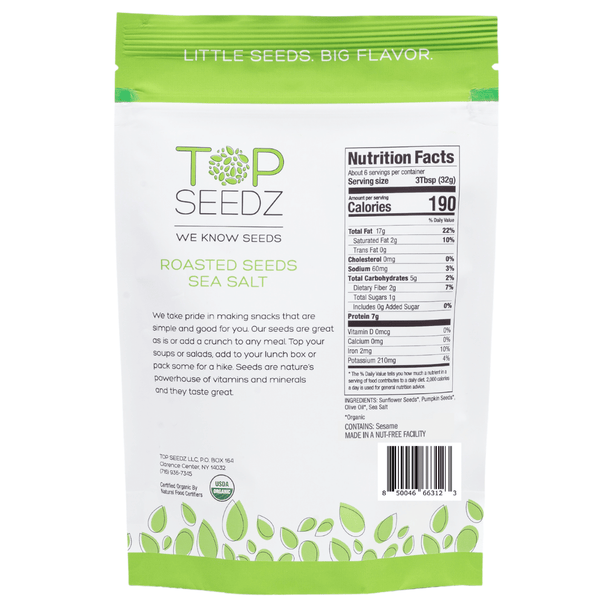 Sea Salt Roasted Seeds